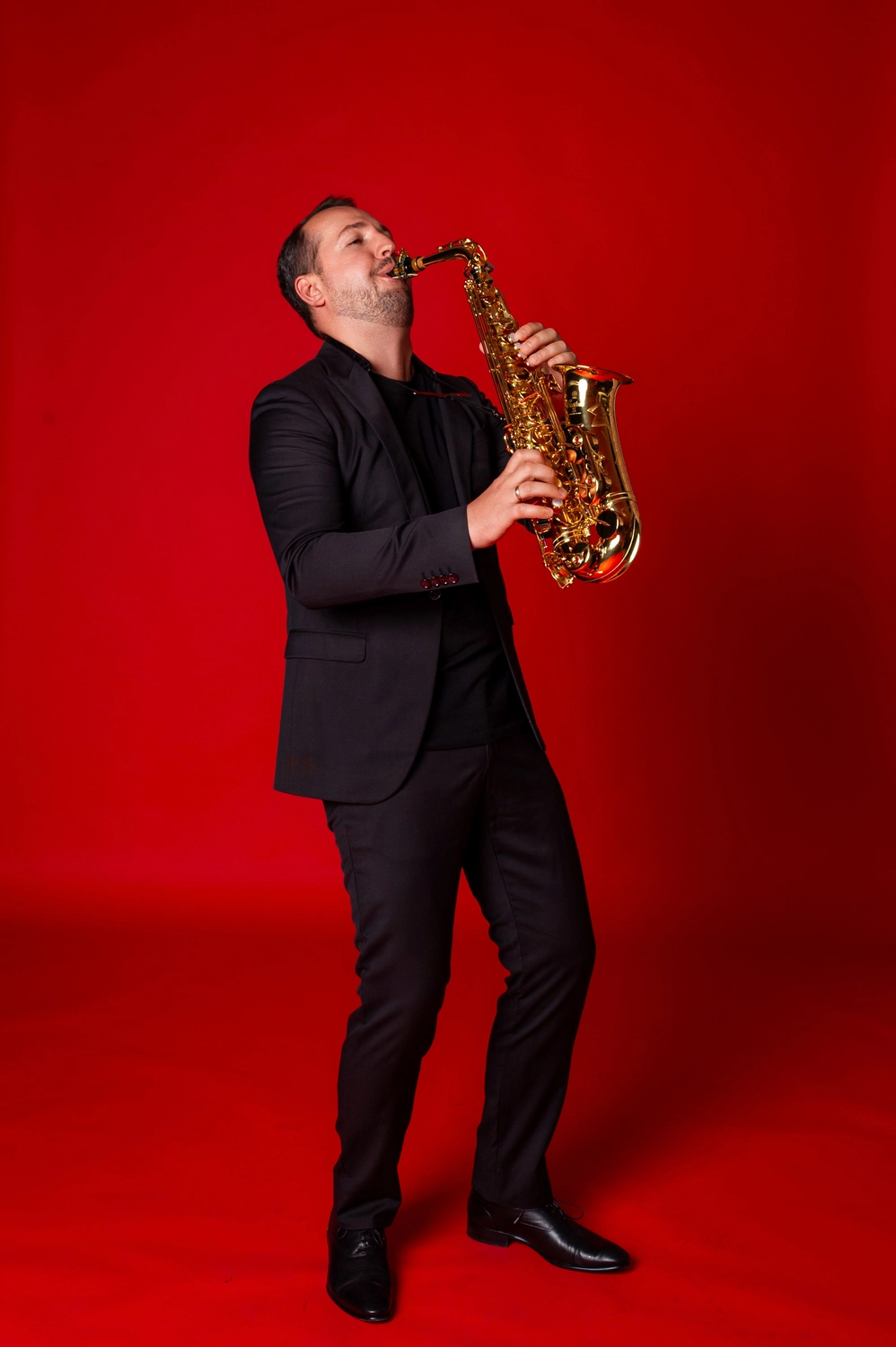 Saxophonist -Jan aus Ebru ! Wie eine Lady Band